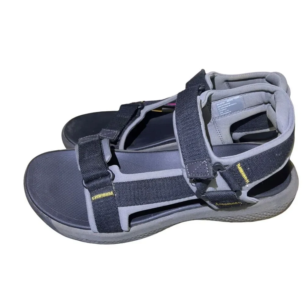 Dockers‎ Sandals Mens 12M Black Adjustable Sports Hiking Shoe